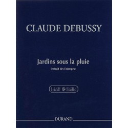 PARTITION JARDINS SOUS LA PLUIE - KIOSQUE MUSIQUE AVIGNON