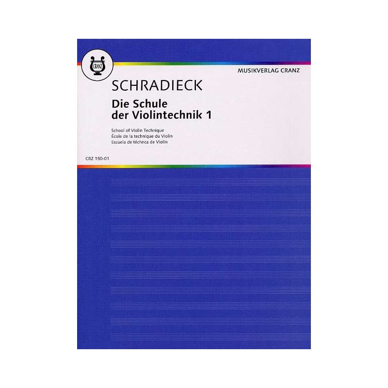 Partition violon Schriadeck volume 1 - Kiosque musique Avignon