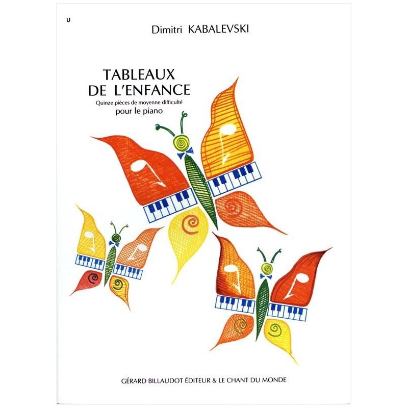 Kabalevsky tableaux de l'enfance partition Kabalevsky tableaux de l'enfance partition