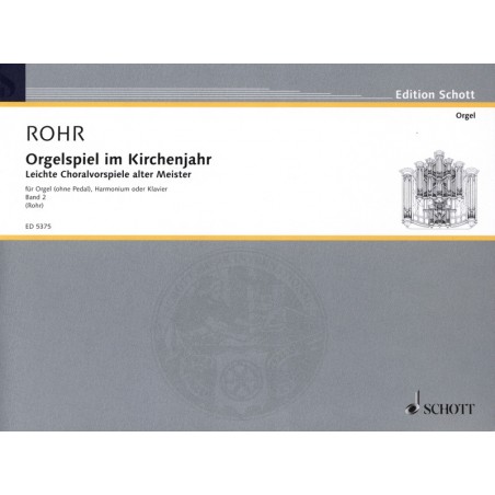 Partition ORGELSPIEL IM KIRCHENJAHR - Kiosque musique Avignon