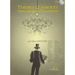 Partition THEMES CLASSIQUES pour l'accordéon - Kiosque musique Avignon