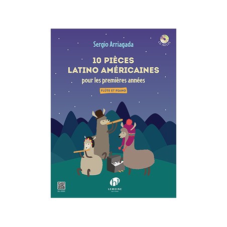 10 pièces latino américaines partitions flûte