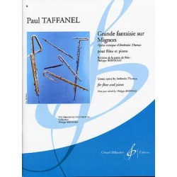 Taffanel Grande fantaisie sur Midnon - Partition flûte - Kiosque musique Avignon
