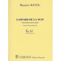 Gaspard de la nuit - Partition piano