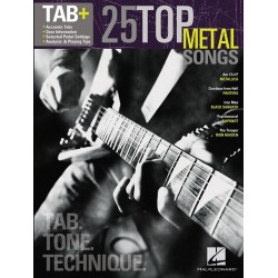 25 TOP METAL songs - Partition guitare