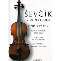 Partition violon SEVCIK Opus 1 Part 4 - Kiosque musique Avignon