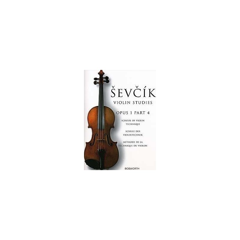 Partition violon SEVCIK Opus 1 Part 4 - Kiosque musique Avignon