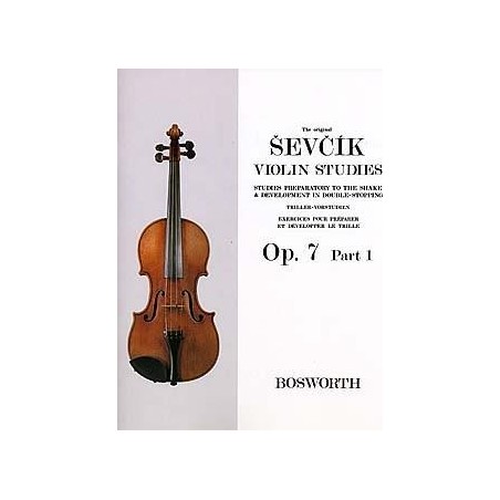 Sevcik violin studies opus 7 part 1 partition