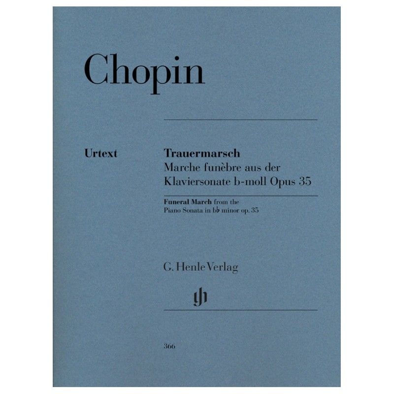 Partition Chopin Marche Funèbre - Kiosque musique Avignon