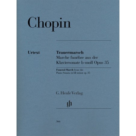 Partition Chopin Marche Funèbre - Kiosque musique Avignon