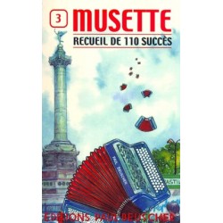 Partition MUSETTE 110 succès pour accordéon