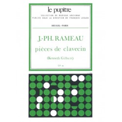 Partition clavecin Rameau Kenneth Gilbert - Kiosque musique Avignon