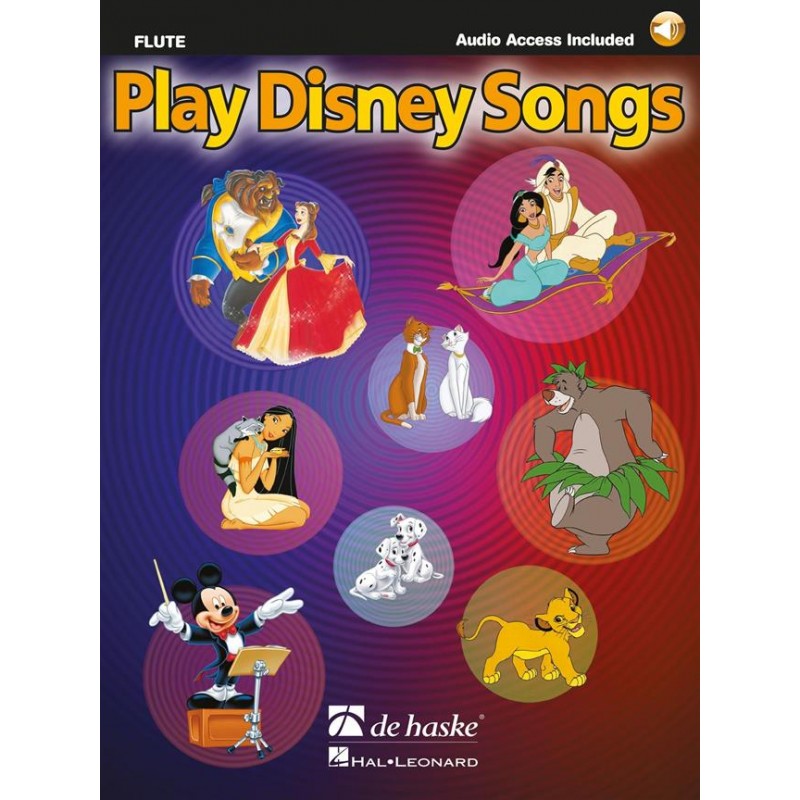 Partition flûte PLAY DISNEY SONGS - Kiosque musique Avignon