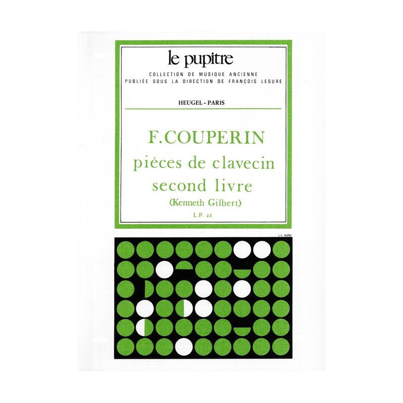 Partition clavecin Couperin - Kiosque musique Avignon