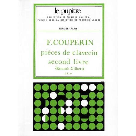 Partition clavecin Couperin - Kiosque musique Avignon