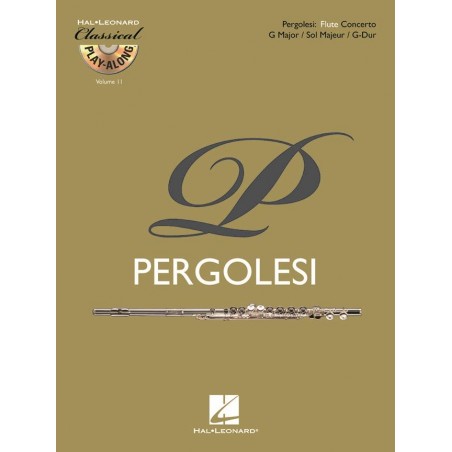 Partition flûte Concerto de Pergolèse - Kiosque musique Avignon
