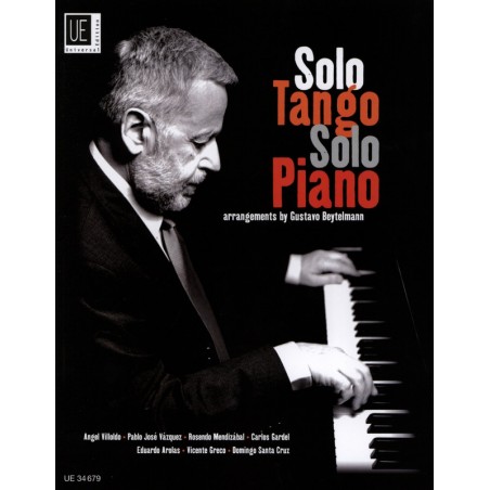 Partition SOLO TANGO SOLO PIANO - Kiosque musique Avignon