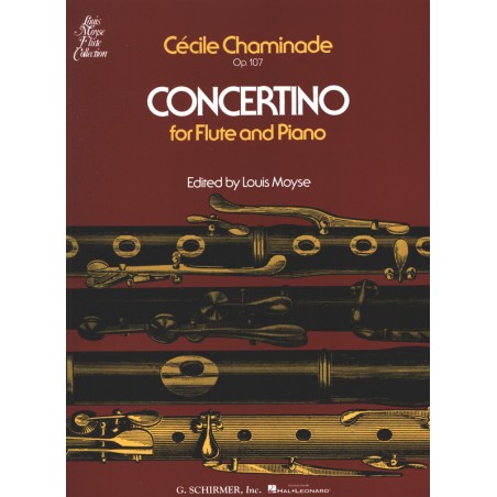 Partition Cécile Chaminade Concertino flûte - Kiosque musique Avignon