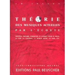 Théorie des musiques actuelles partition