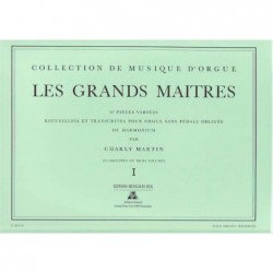 Les Grands Maîtres de l'orgue partition
