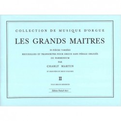 Partition Les GRANDS MAITRES de l'orgue - Le kiosque à musique