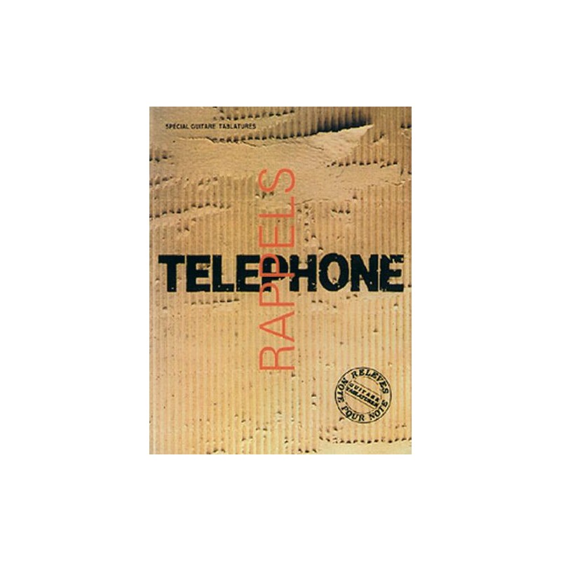 Partition TELEPHONE - Le kiosque à musique Avignon