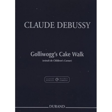 Partition piano GOLLIWOGG'S CAKE WALK - Kiosque musique Avignon