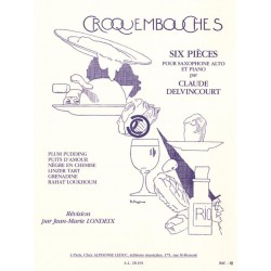 Partition CROQUEMBOUCHES de Delvincourt