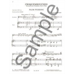 delvincourt croquembouches partition