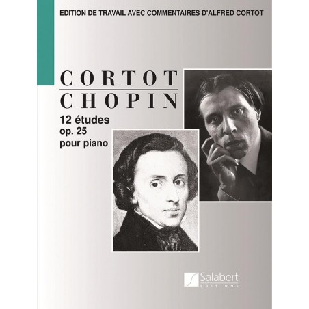 Partition Chopin Etudes Opus 25 - Avignon