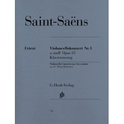 Saint-Saëns Concerto violoncelle partition