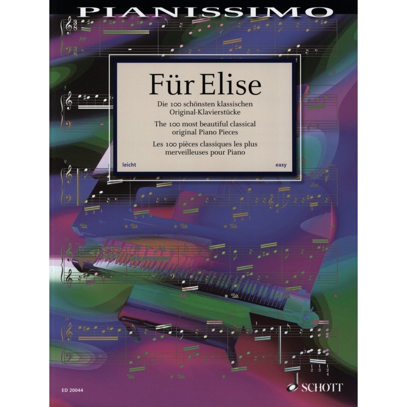 Fur elise partition piano