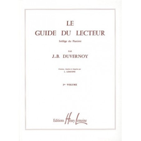 Le Guide du Lecteur de Duvernoy - Avignon - Les Angles 30 - Salon de Provence