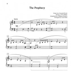 Le seigneur des anneaux partition piano