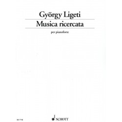 Partition LIGETI Musica Ricercata - Le kiosque à musique Avignon