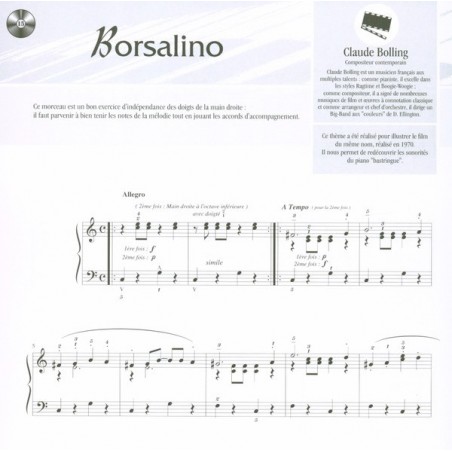 Borsalino partition piano