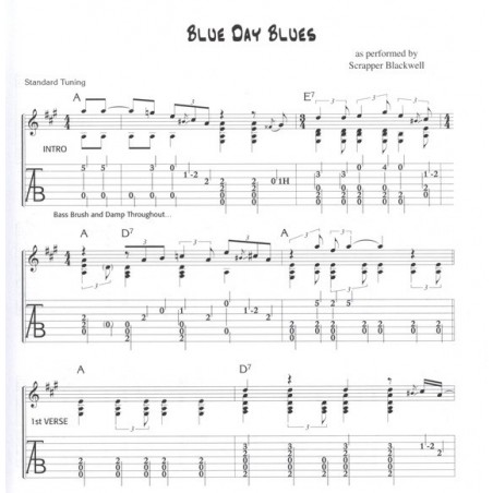partition country blues guitar stefan grossman