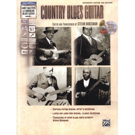 partition country blues guitar stefan grossman