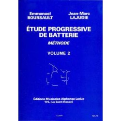 Etude progressive de la batterie - Boursault-Lajudie - Avignon Nîmes Grenoble