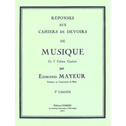 Edmond mayeur devoirs de musique