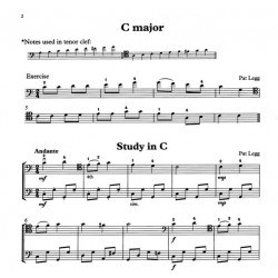 learning the tenor clef partition