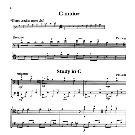 learning the tenor clef partition