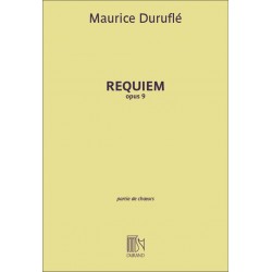 Partition Requiem de Duruflé - Le kiosque à musique Avignon
