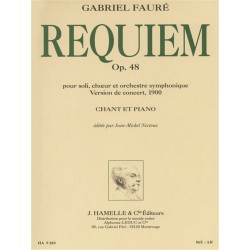 Partition Requiem de Fauré - Le kiosque à musique Avignon