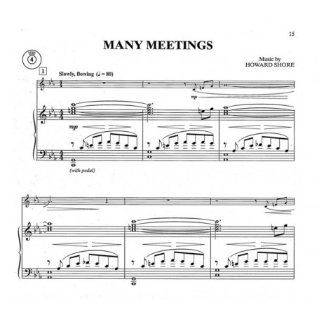le seigneur des anneaux partition piano d'accompagnement