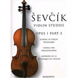 Sevcik violin studies Opus 1 part 2 partition