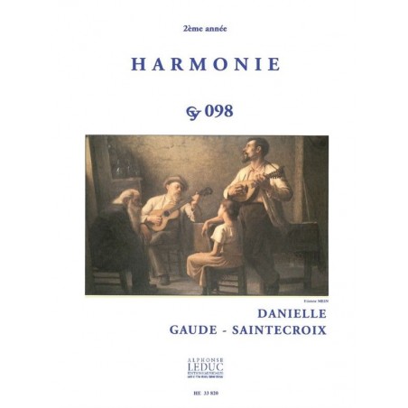 Danielle GAUDE SAINTECROIX Harmonie 2e année - Avignon