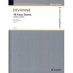François Devienne 18 petits duos flûtes - Le kiosque à musique Avignon