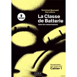 Partition la classe de batterie dans les conservatoires volume 1