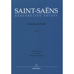 Partition SAINT-SAENS Oratorio de Noël - Le kiosque à musique, librairie musicale